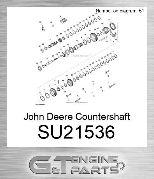 SU21536 Countershaft