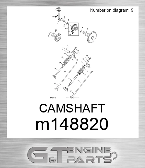 M148820 CAMSHAFT
