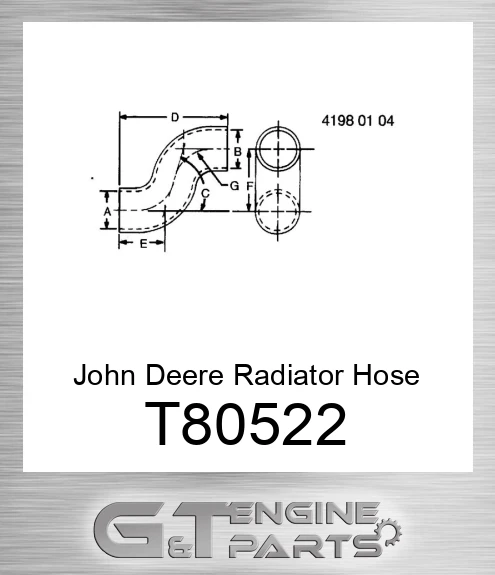 T80522 Radiator Hose