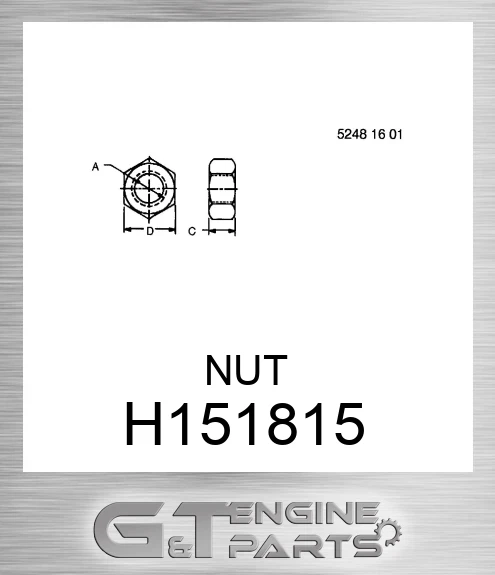 H151815 NUT