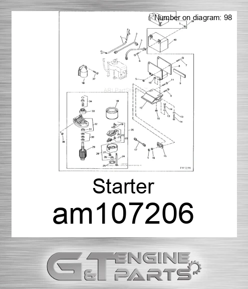 AM107206 Starter