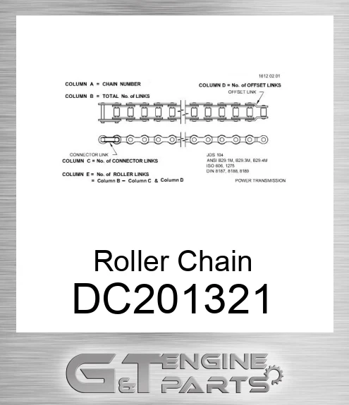 DC201321 Roller Chain