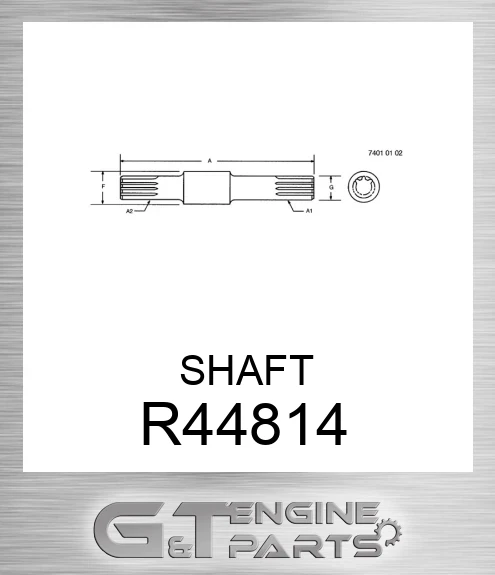 R44814 SHAFT
