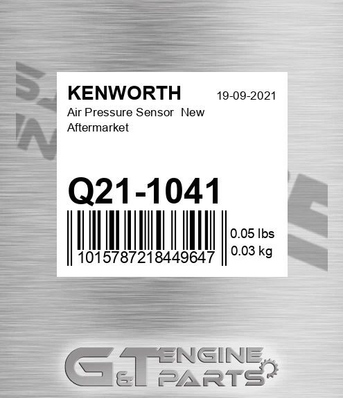 Q21-1041 Air Pressure Sensor New Aftermarket