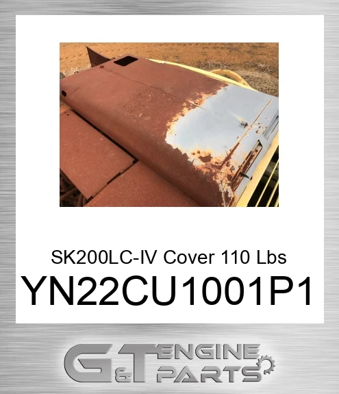 YN22CU1001P1 SK200LC-IV Cover 110 Lbs