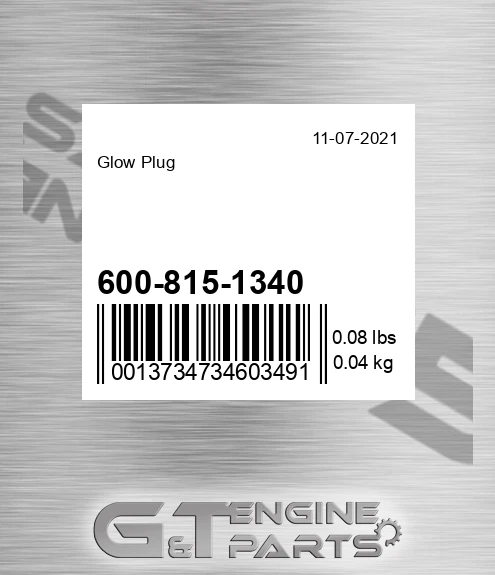 600-815-1340 Glow Plug