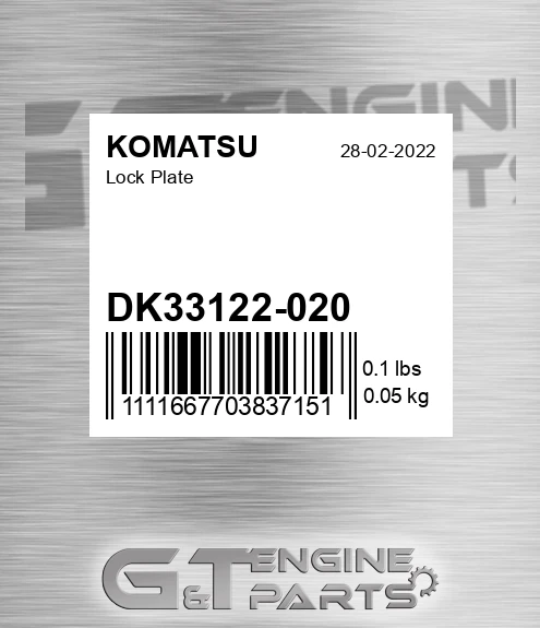DK33122-020