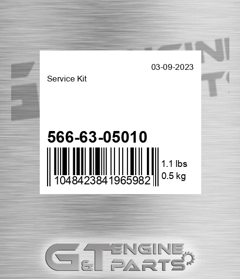 566-63-05010 Service Kit