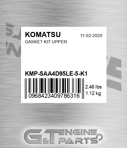 KMP-SAA4D95LE-5-K1 GASKET KIT UPPER