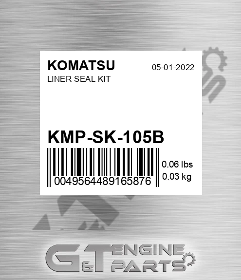 KMP-SK-105B LINER SEAL KIT