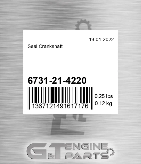 6731-21-4220 Seal Crankshaft