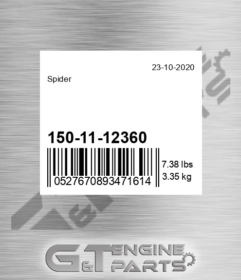 150-11-12360 Spider