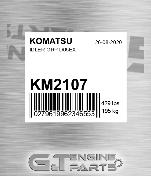 KM2107 IDLER GRP D65EX