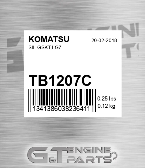 TB1207C SIL.GSKT,LG7