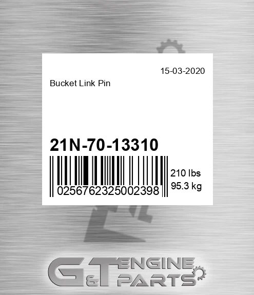 21N-70-13310 Bucket Link Pin
