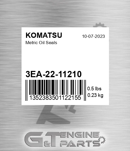 3Ea-22-11210 Metric Oil Seals