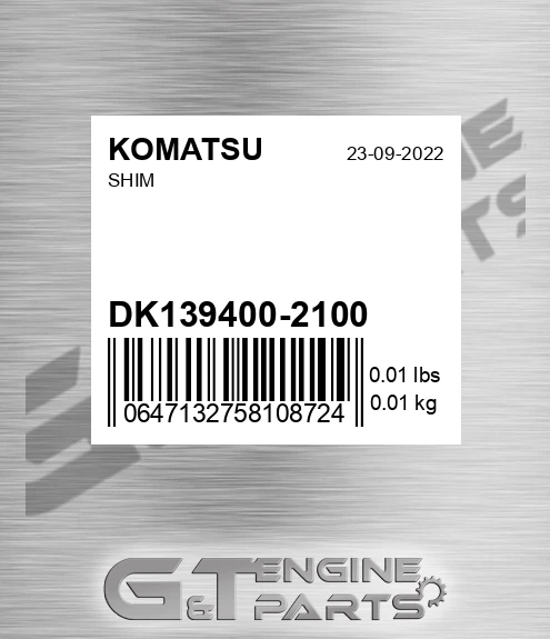 DK139400-2100 SHIM