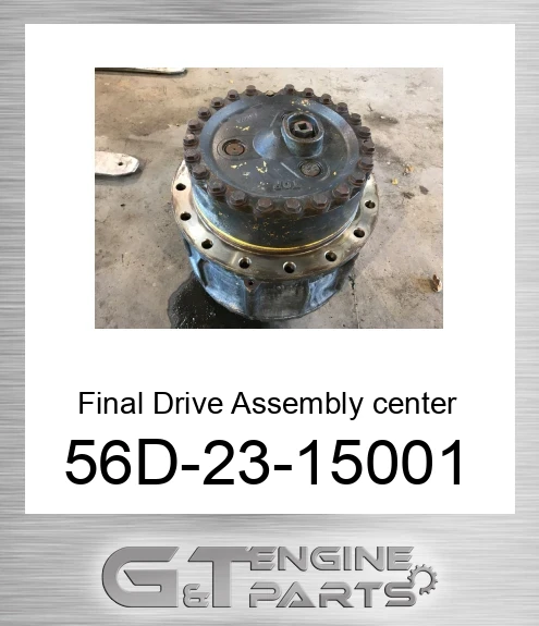 56D-23-15001 Final Drive Assembly center Axle L-h