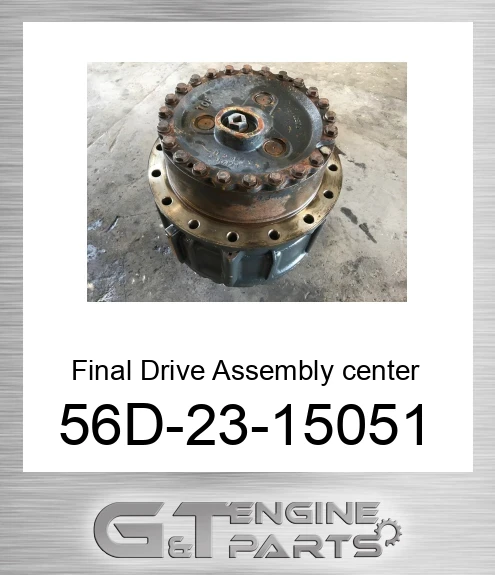 56D-23-15051 Final Drive Assembly center Axle R-h