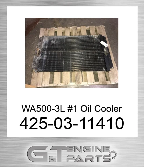 425-03-11410 WA500-3L #1 Oil Cooler