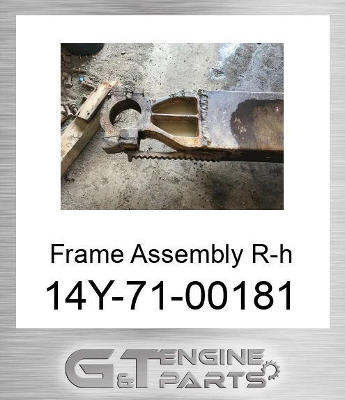 14Y-71-00181 Frame Assembly R-h