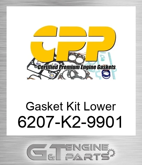 6207-K2-9901 Gasket Kit Lower