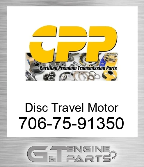706-75-91350 Disc Travel Motor