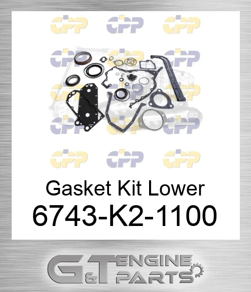 6743-K2-1100 Gasket Kit Lower