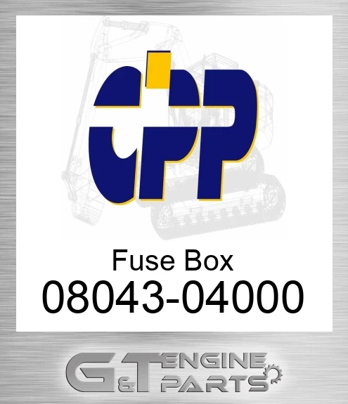 08043-04000 Fuse Box