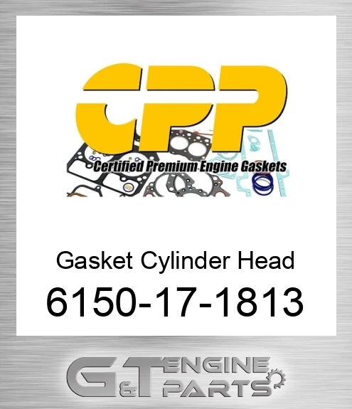 6150-17-1813 Gasket Cylinder Head