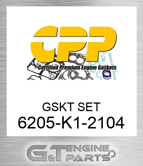6205-K1-2104 GSKT SET