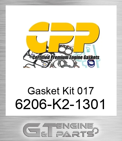 6206-K2-1301 Gasket Kit 017