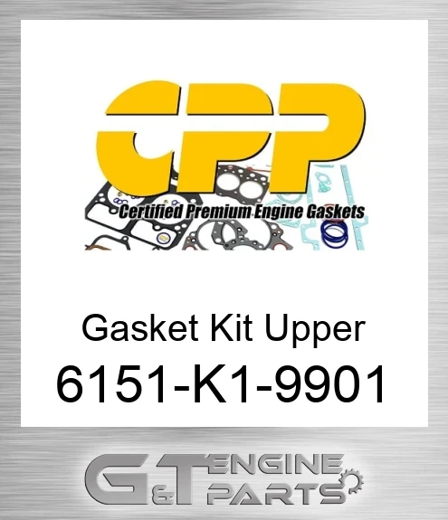 6151-K1-9901 Gasket Kit Upper