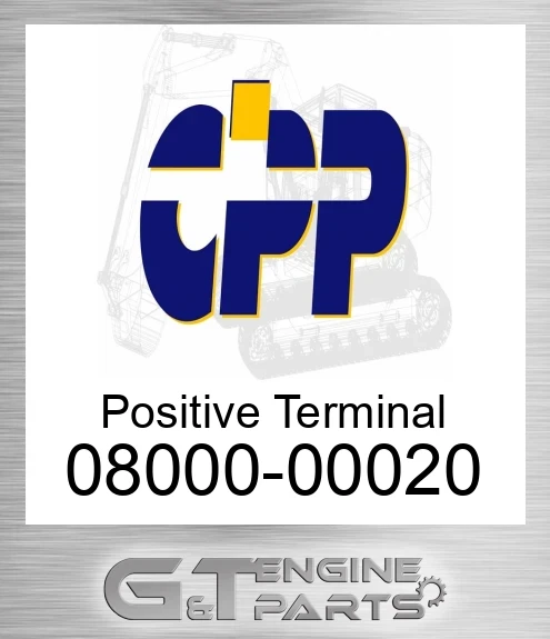08000-00020 Positive Terminal