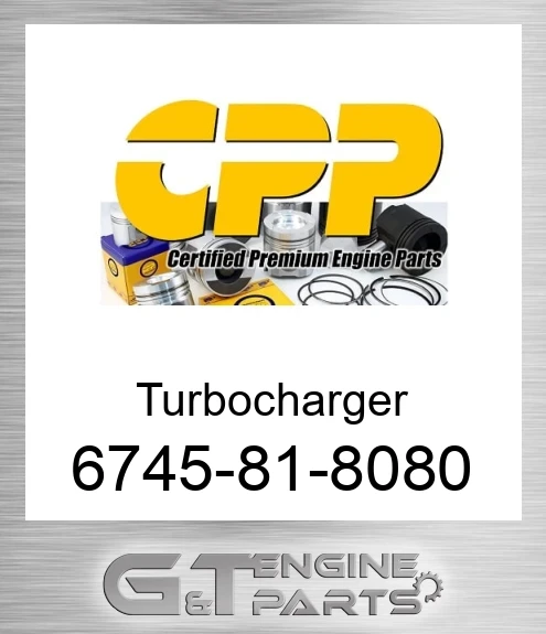6745-81-8080 Turbocharger