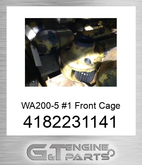 418-22-31141 WA200-5 #1 Front Cage