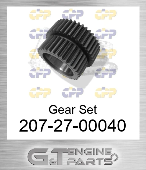 207-27-00040 Gear Set