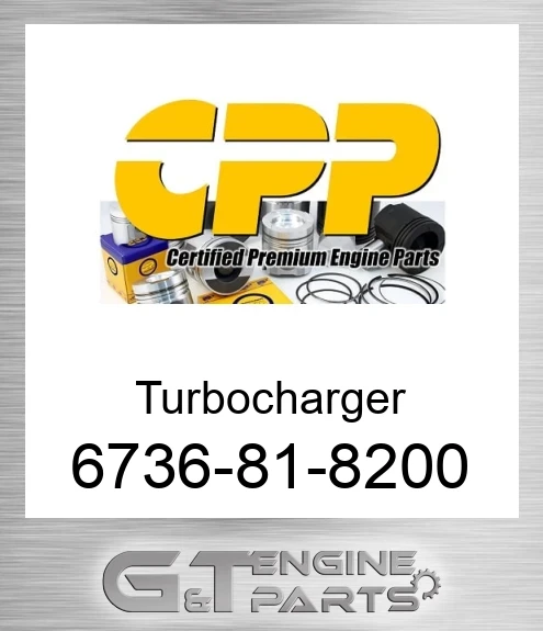 6736-81-8200 Turbocharger