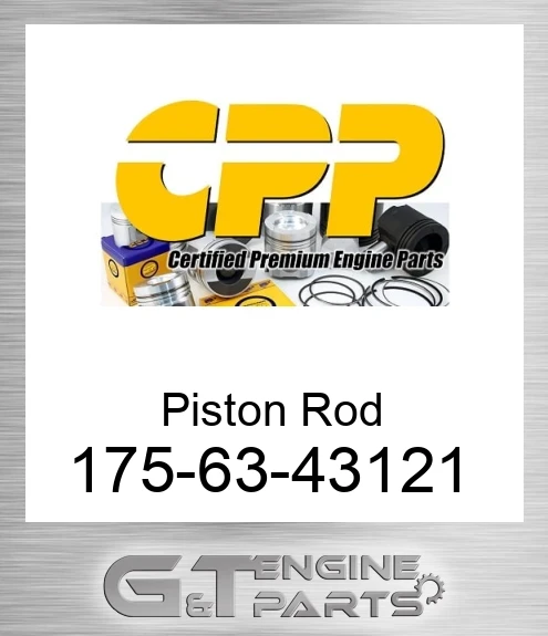 175-63-43121 Piston Rod