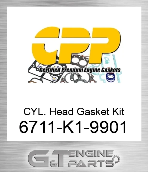 6711-K1-9901 Gasket Kit Upper