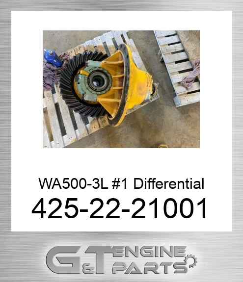 425-22-21001 WA500-3L #1 Differential Assembly, Front