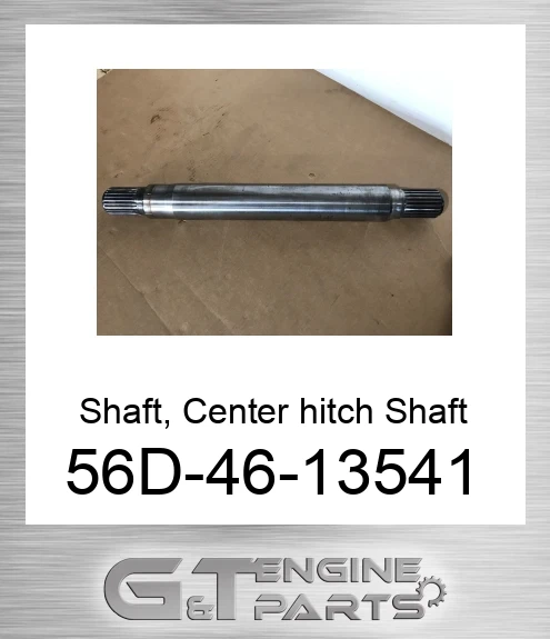 56D-46-13541 Shaft, Center hitch Shaft