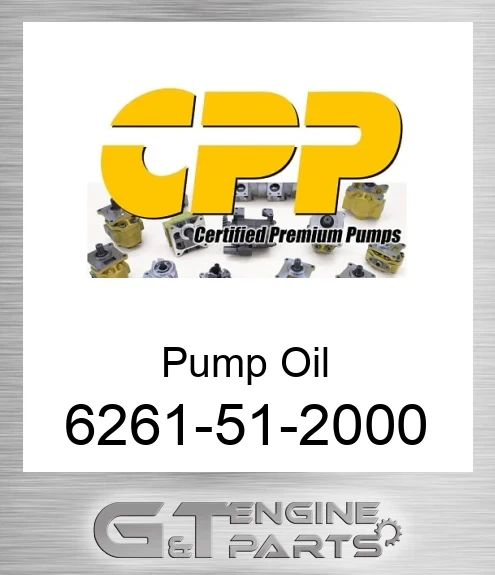 6261-51-2000 Pump Oil