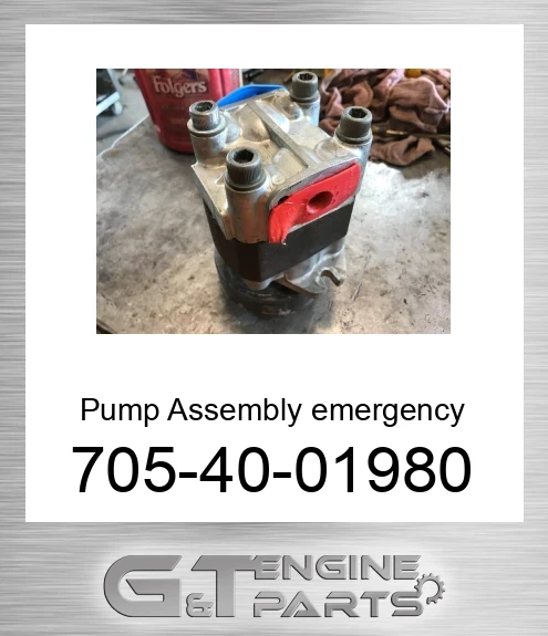 705-40-01980 Pump Assembly emergency Steering