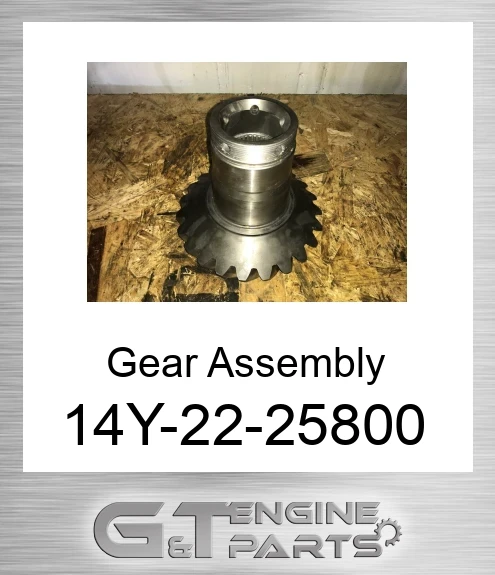 14Y-22-25800 Gear Assembly