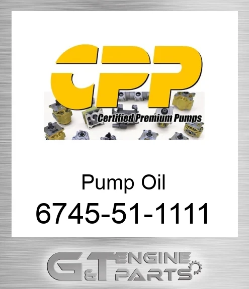 6745-51-1111 Pump Oil