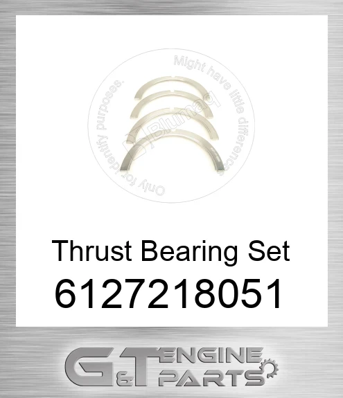 6127218051 Thrust Bearing Set