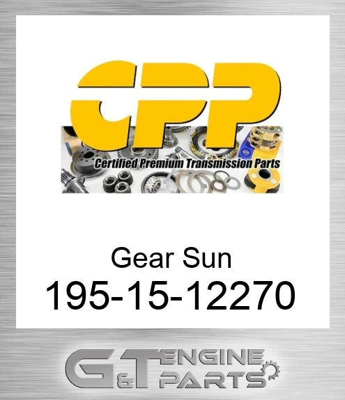 195-15-12270 Gear Sun