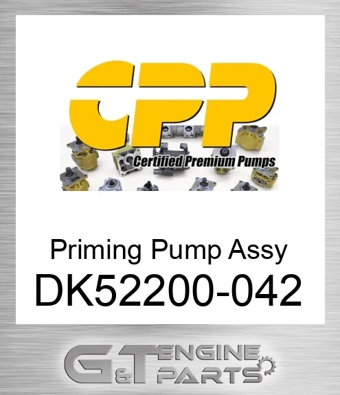 Dk52200-042 Priming Pump Assy