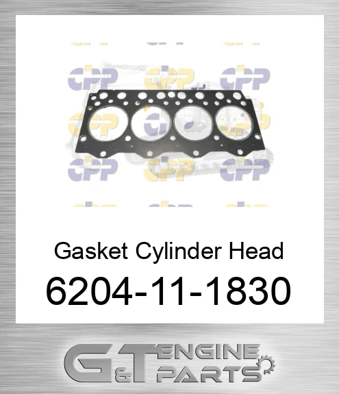 6204-11-1830 Gasket Cylinder Head